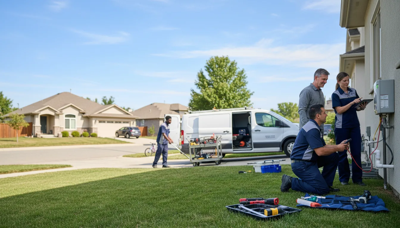 Tankless water heater service in Braceville, IL